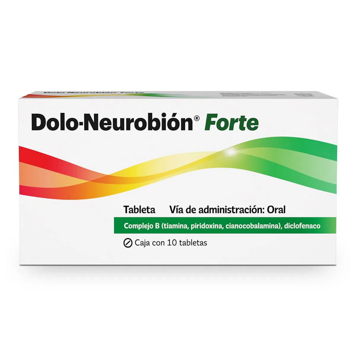 Dolo Neurobión Forte Complejo B, Diclofenaco con 10 tabletas