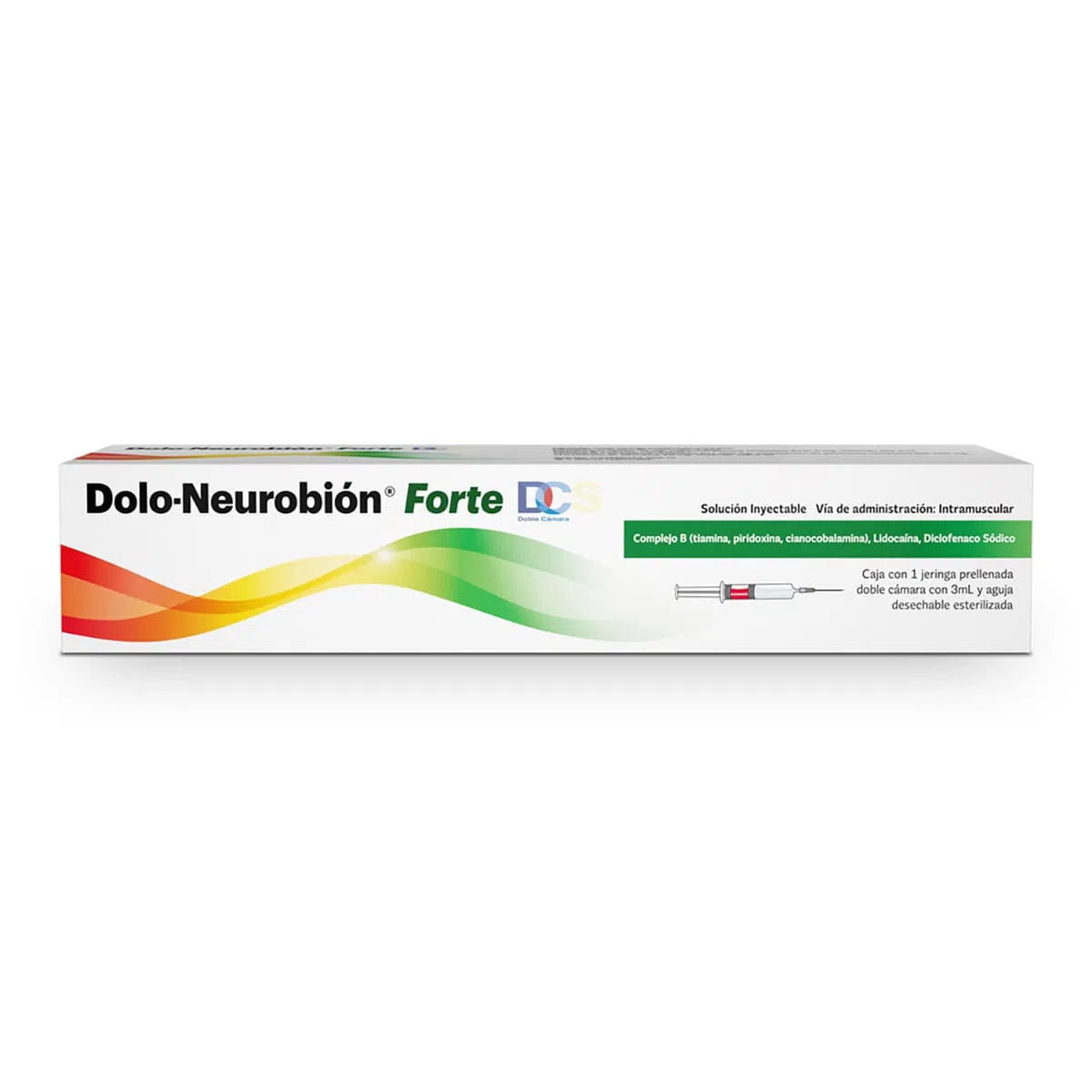 Dolo Neurobión Forte DC Inyectable 1 Jeringa Prellenada Doble Cámara 3 ml