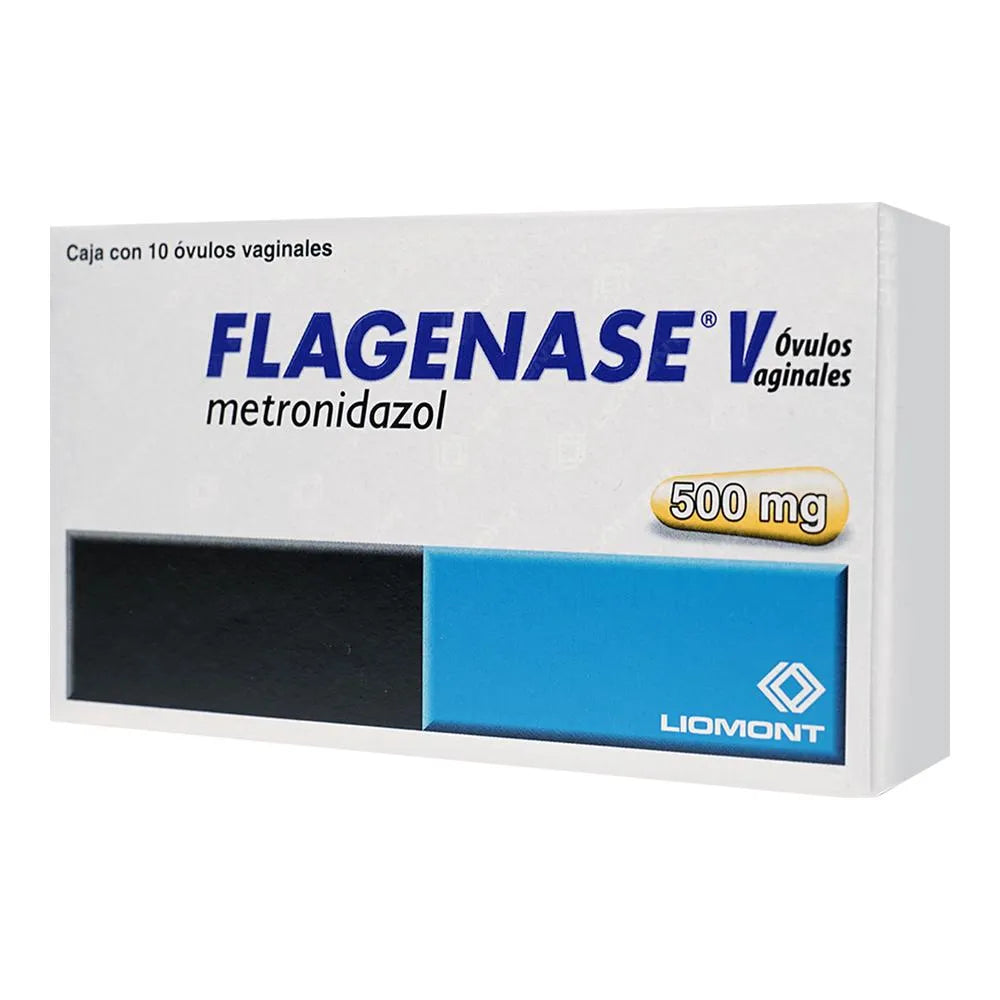 Flagenase V 500 Mg 10 Óvulos