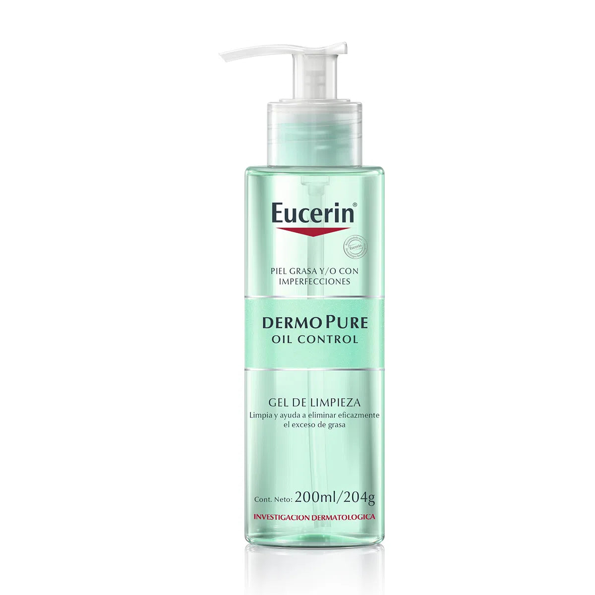 Gel Eucerin Limpiador Piel Grasa 200 Ml