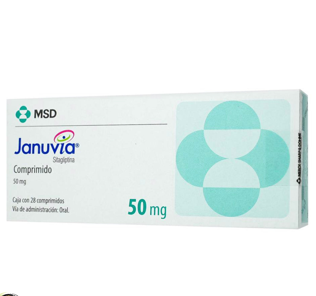 Januvia 50 mg con 28 comprimidos