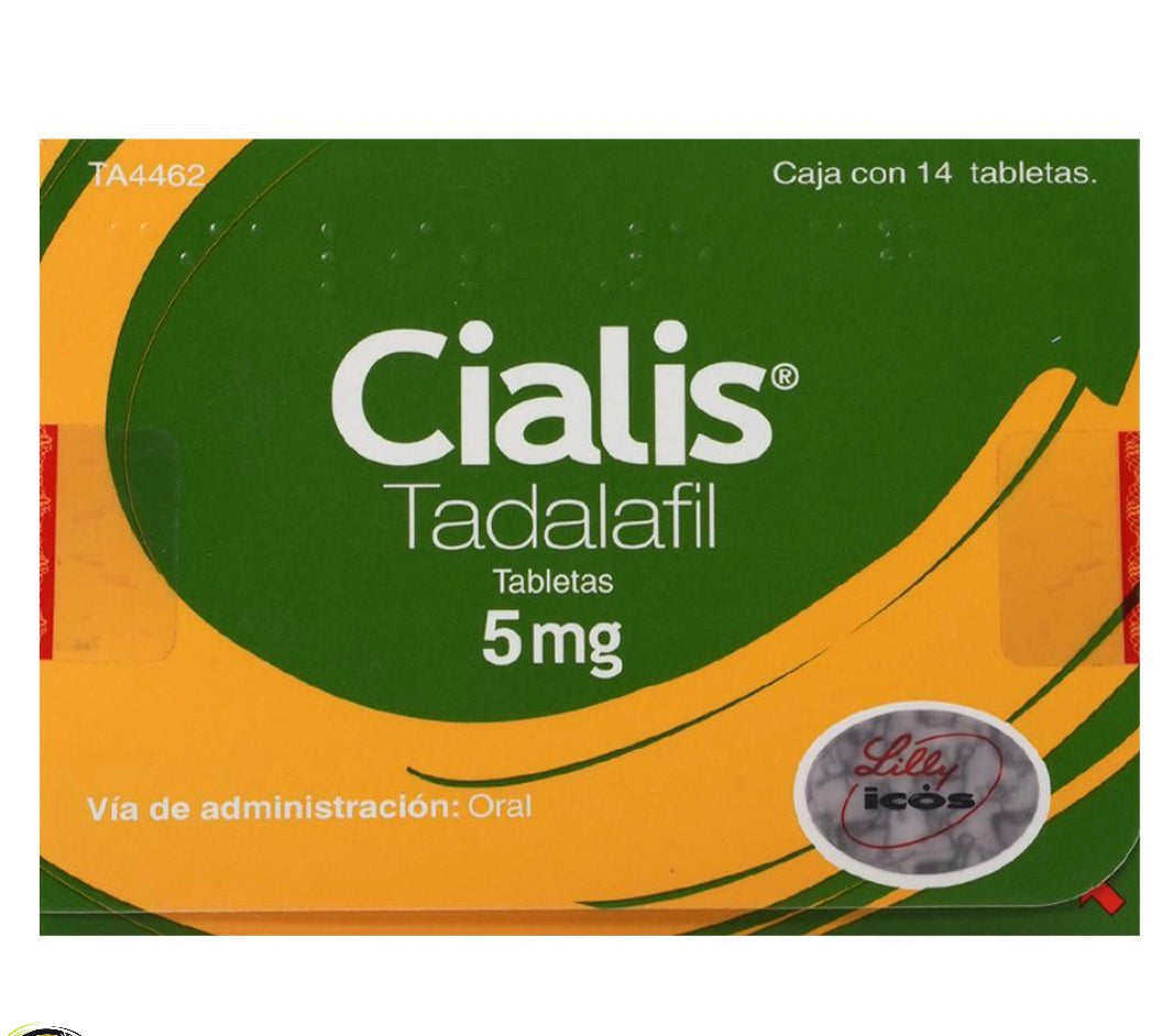 Cialis Tadalafil 5 mg con 14 tabletas