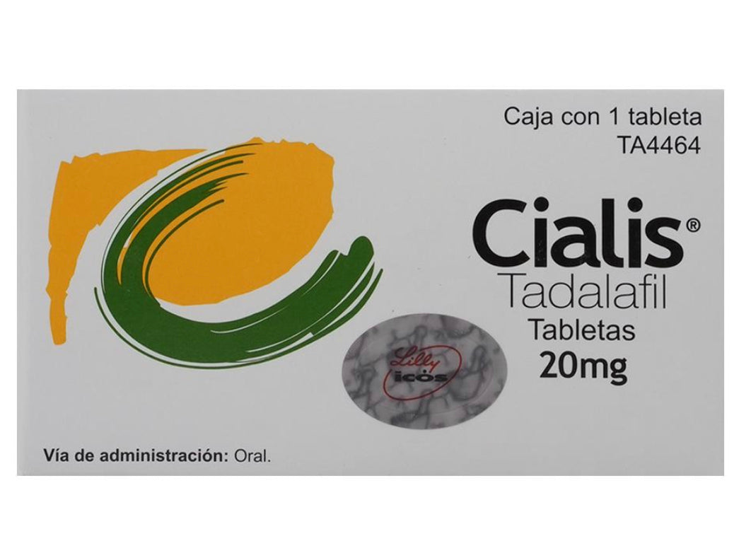 Cialis Tadalafil 20 mg con 1 tableta