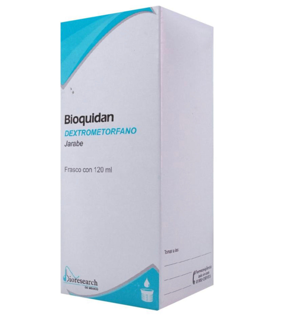 Bioquidan dextrometorfano jarabe 120 ml