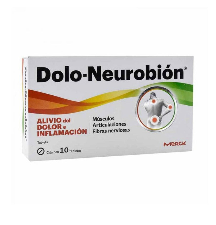 Dolo Neurobión Complejo B, Diclofenaco con 10 tabletas