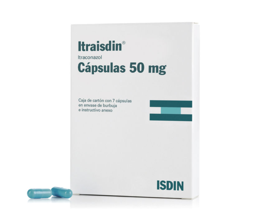 Itraisdin 50 Mg 7 Cápsulas