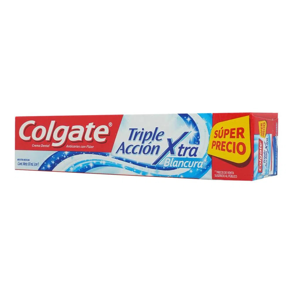 Pasta Dental Colgate Triple Acción Xtra Blancura 50 ml