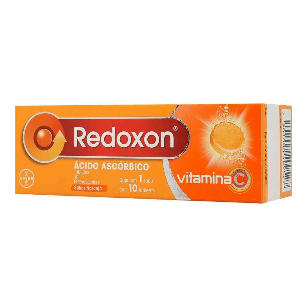 Redoxon 1 G Naranja 10 Comprimidos Efervecentes