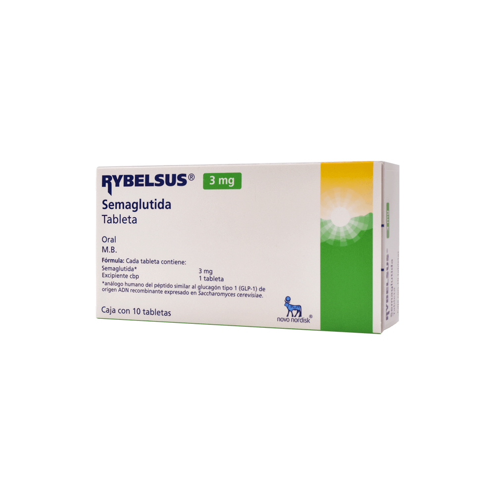 Rybelsus Semaglutida 3 Mg 30 Tabletas