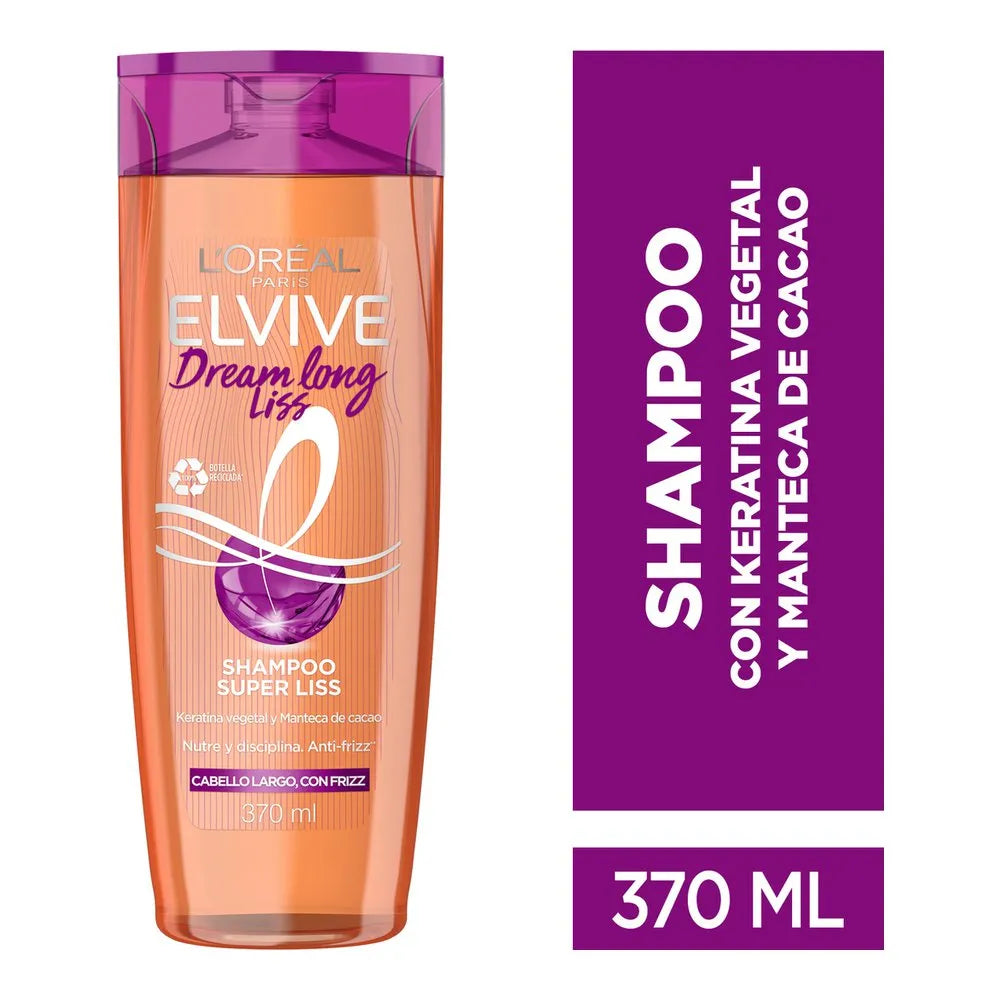 Shampoo L'Oréal Paris Elvive Dream Long Liss 370 Ml