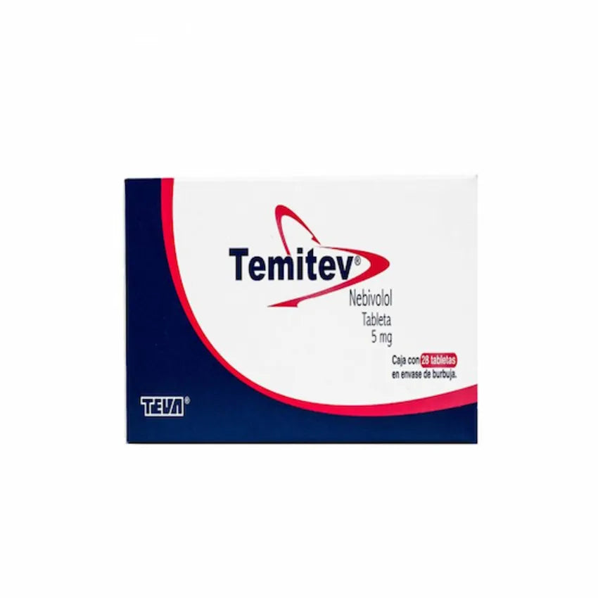 Temitev Nebivolol 5 Mg 28 Tabletas