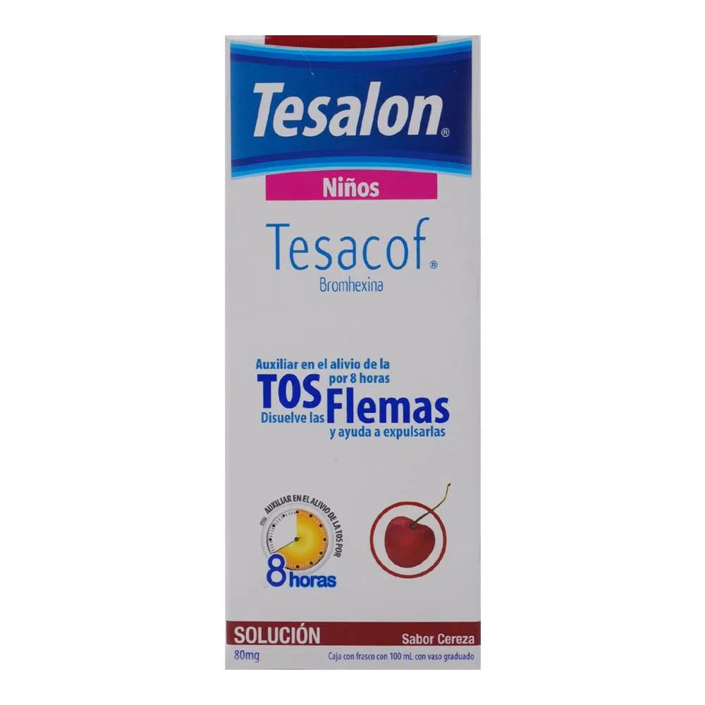 Tesacof / Tesalon Expectorante 80 mg Infantil Solución 100 ml