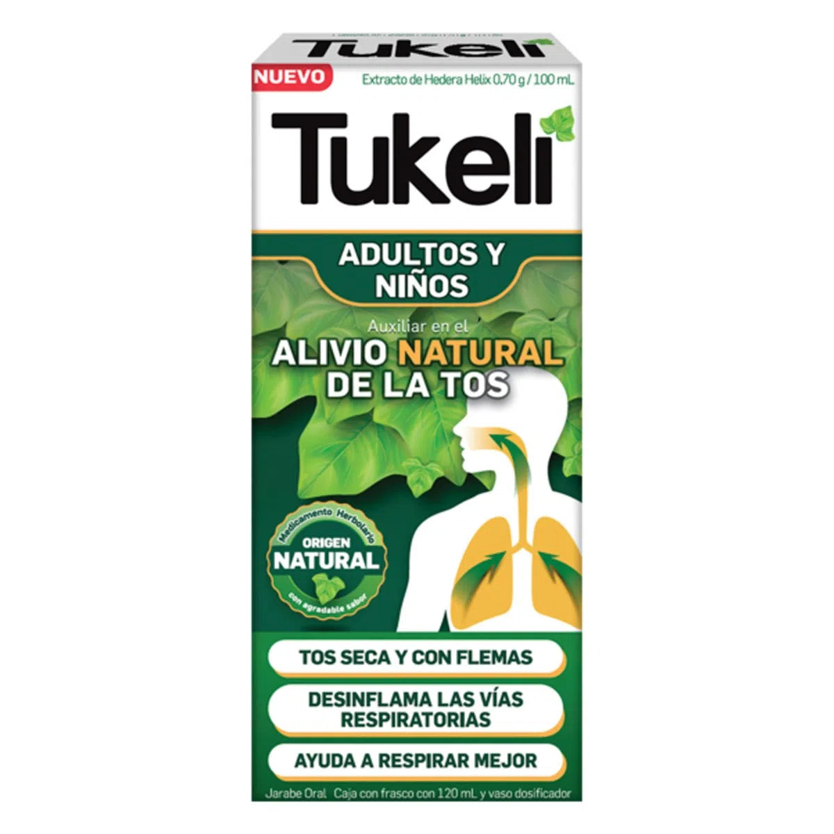 Tukeli Adulto/Infantil Natural Jarabe 120 ml