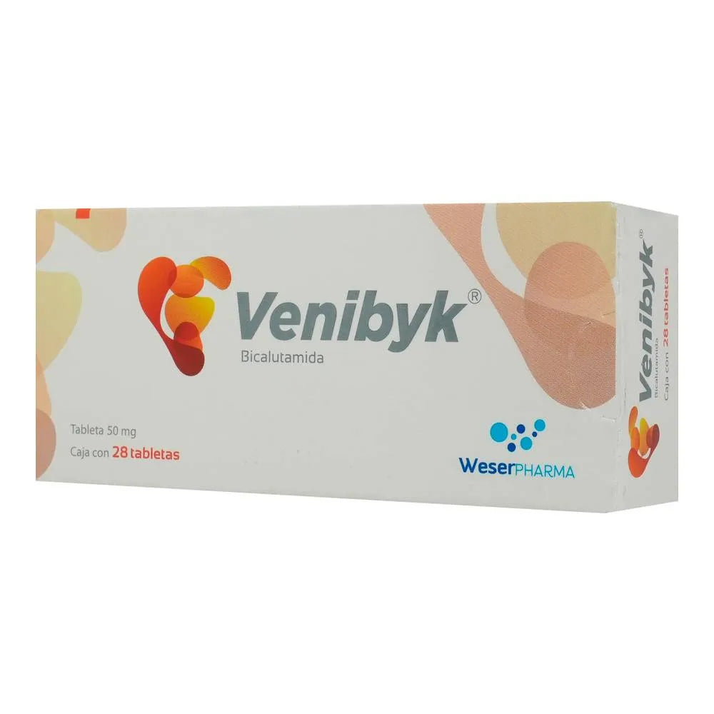 Venibyk Bicalutamida 28 Tabletas 50 Mg